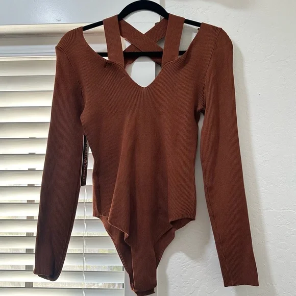 Fitted Sweater Bodysuit from Almost Famous - Picture 8 of 10